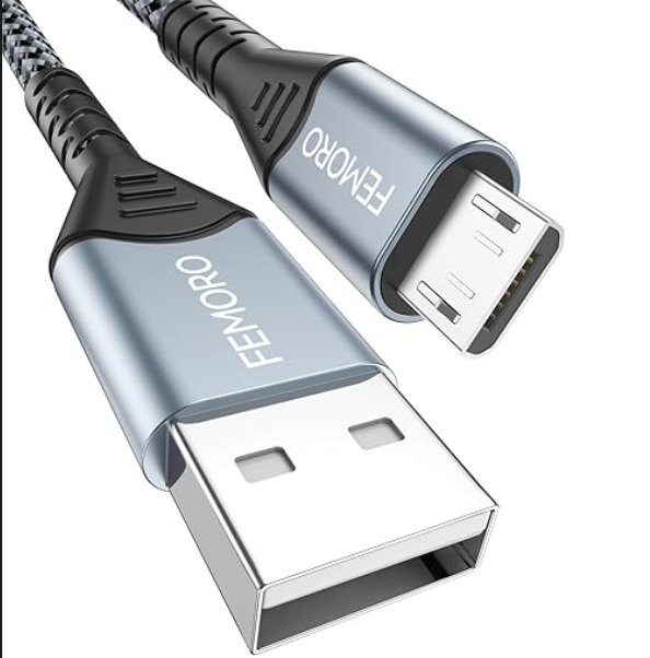 FEMORO Braided Micro USB 2.0 Cable