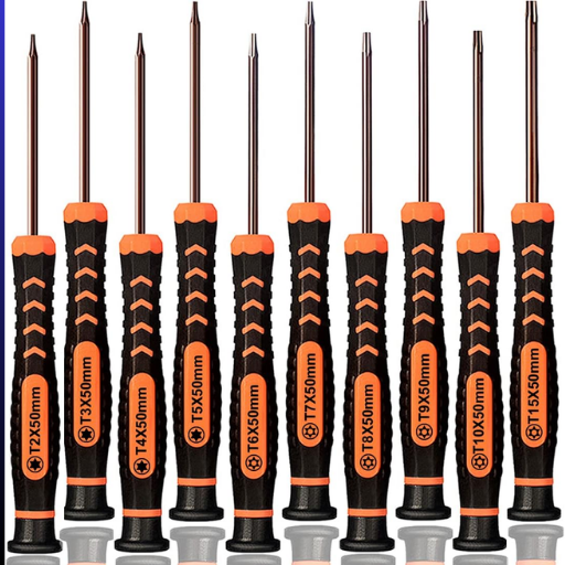 10-Piece Torx Screwdriver Set